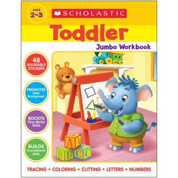 Scholastic Toddler Jumbo Workbook