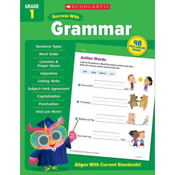 Success With Grammar: Grade 1