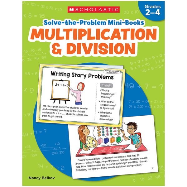 Solve-the-Problem Mini Books: Multiplication & Division