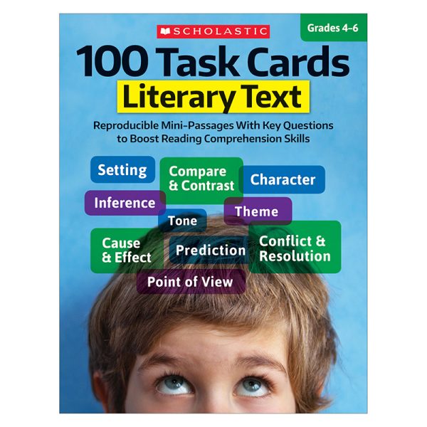 100 Task Cards: Literary Text, Grade 4-6