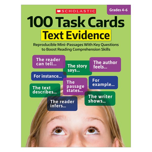 100 Task Cards: Text Evidence