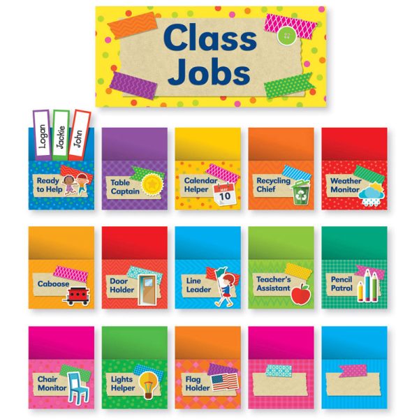 Tape It Up! Class Jobs Bulletin Board