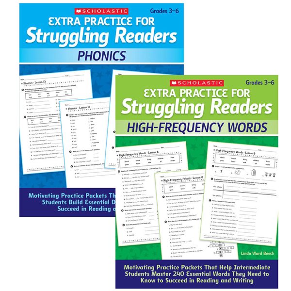 Extra Practice for Struggling Readers Bundle