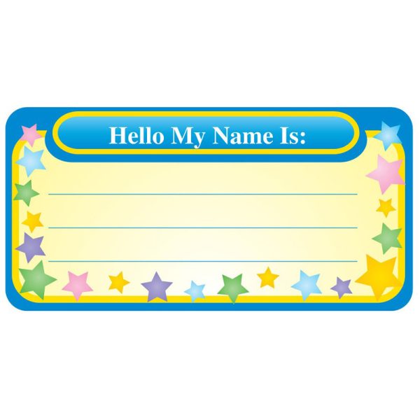 My Name Is Nametags, 1-5/8" x 3-1/4" , Pack of 36