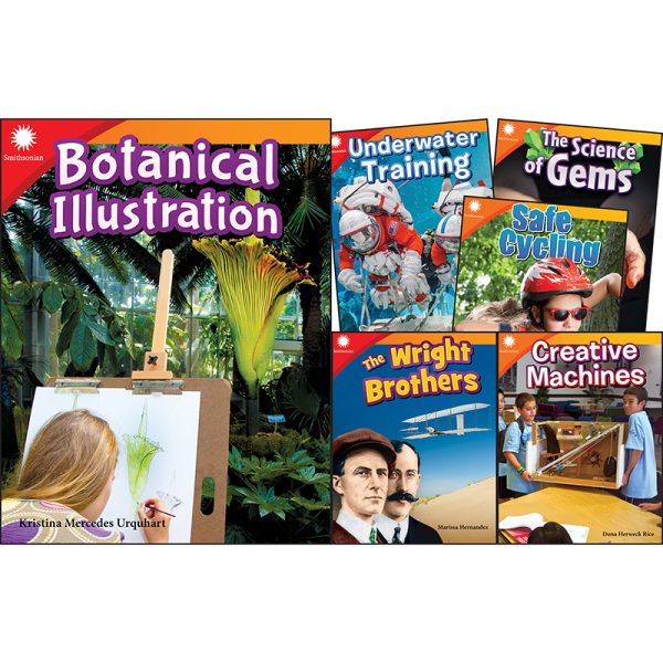 Smithsonian Informational Text: Fun in Action, 6-Book Set, Grades 2-3