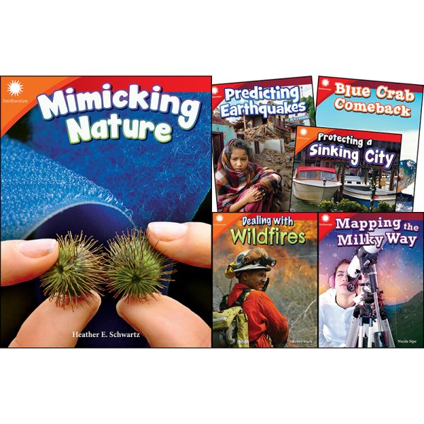 Smithsonian Informational Text: The Natural World, 6-Book Set, Grades 2-3