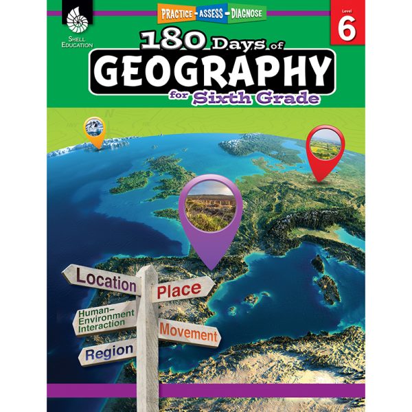 180 Days of Geography for Sixth Grade