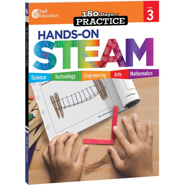 180 Days: Hands-On STEAM, Grade 3