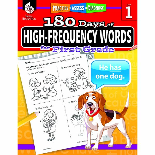 180 Days of High-Frequency Words for First Grade