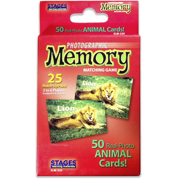 Photographic Memory Matching Game, Animals