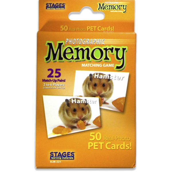 Photographic Memory Matching Game, Pets