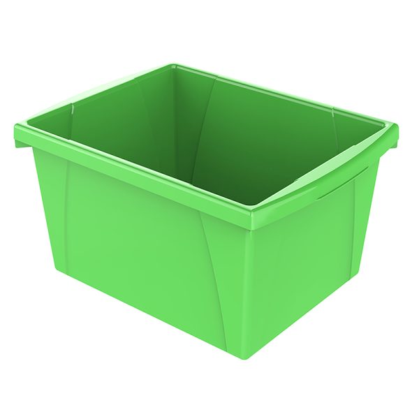 Small Classroom Storage Bin, Green