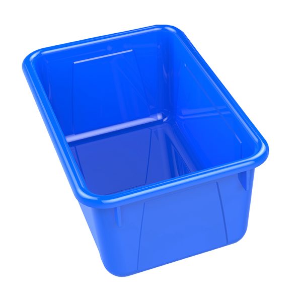 Small Cubby Bin, Blue