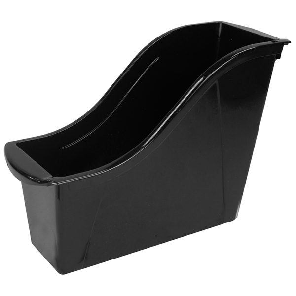 Small Book Bin, Black