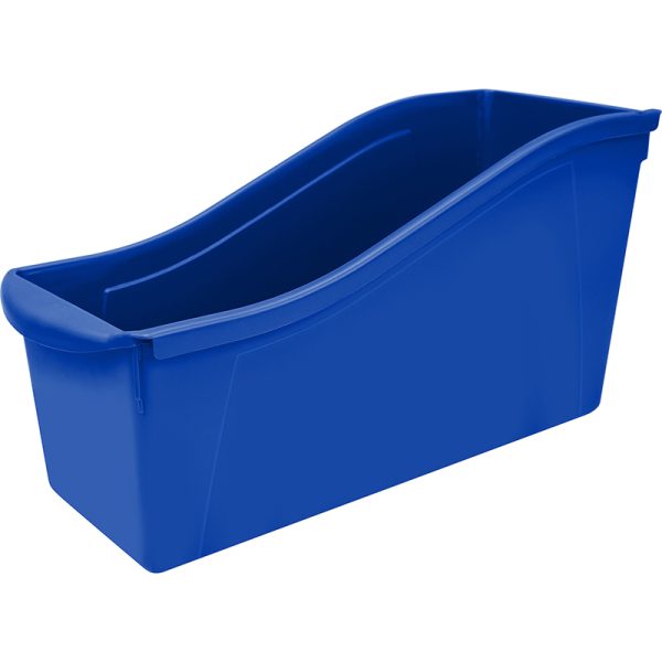 Large Book Bin, Blue