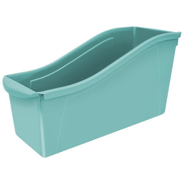 Large Book Bin, Teal