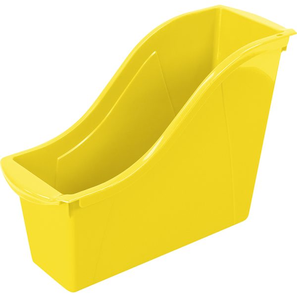 Small Book Bin, Yellow