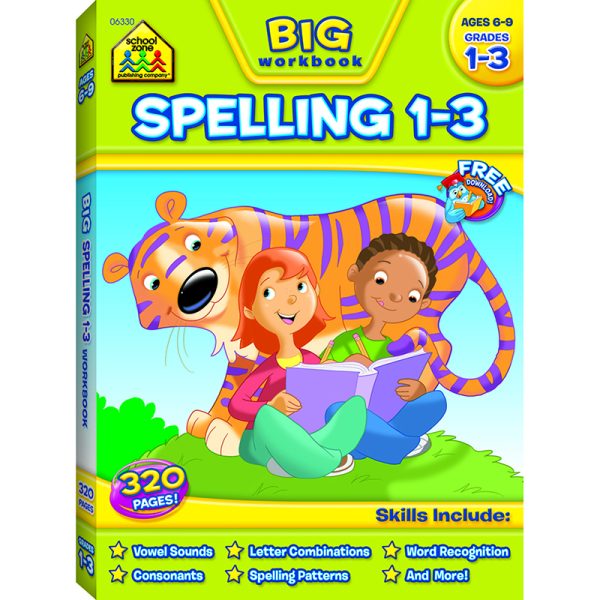 BIG Spelling Workbook, Grades 1-3