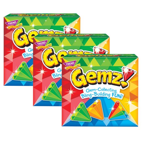 Gemz!™ Three Corner™ Card Game, Pack of 3