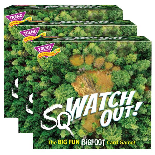 sqWATCH OUT!™ Three Corner™ Card Game, Pack of 3