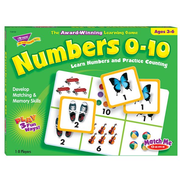 Numbers 0-10 Match Me® Games