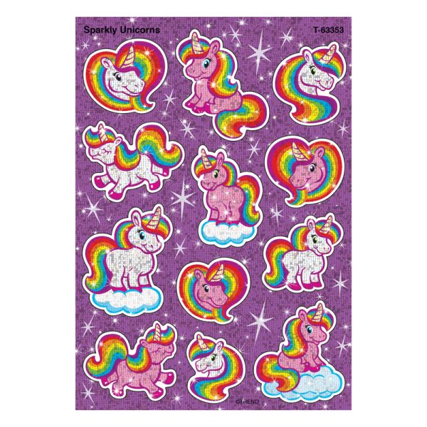 Sparkly Unicorns Sparkle Stickers®, 24 Count