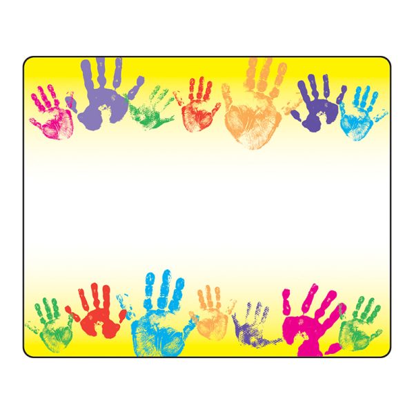 Rainbow Handprints Terrific Labels™, 36 ct