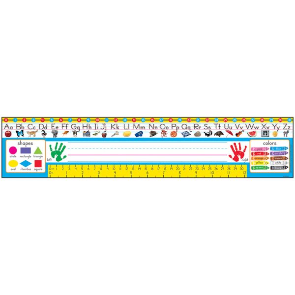 PreK-1 Zaner-Bloser Desk Toppers® Ref. Name Plates, 36 ct