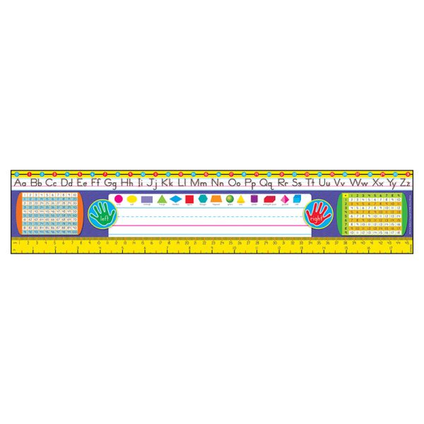 Gr. 2-3 Zaner-Bloser Desk Toppers® Ref. Name Plates, 36 ct