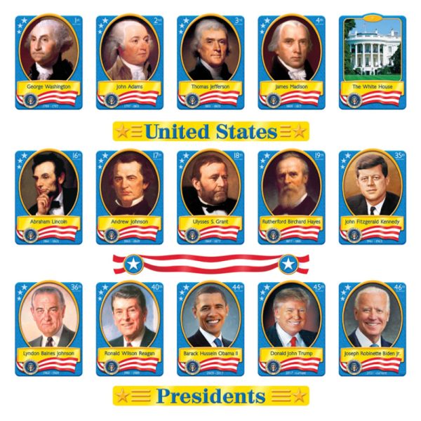 U.S. Presidents Bulletin Board Set