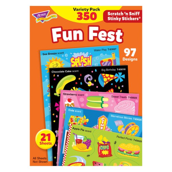 Fun Fest Stinky Stickers® Variety Pack