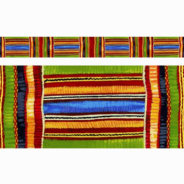 Kente Cloth Bolder Borders®, 35.75'