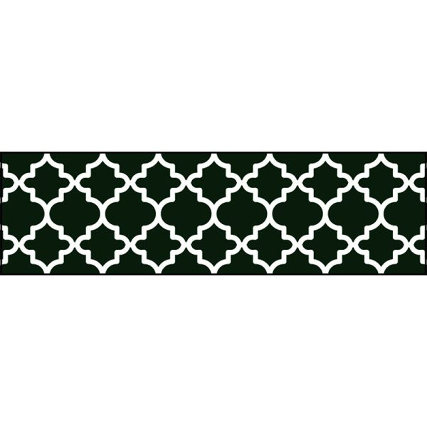 Moroccan Black Bolder Borders®, 35.75'