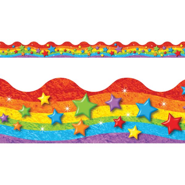 Rainbow & Stars Terrific Trimmers®, 39 ft