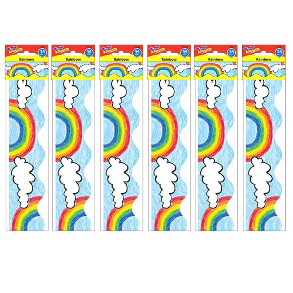 Rainbow Terrific Trimmers®, 39 Feet Per Pack, 6 Packs