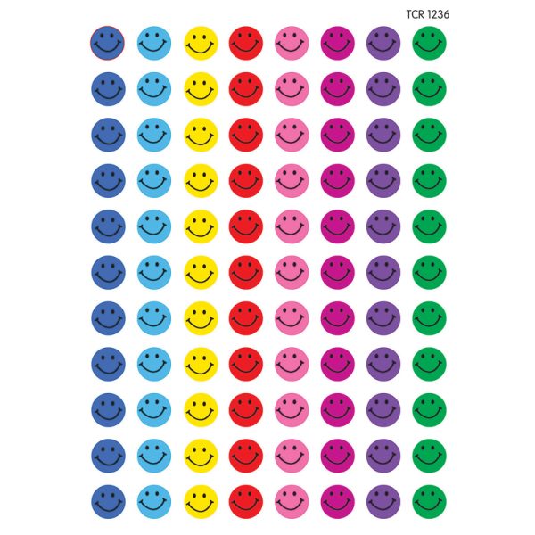 Happy Faces Mini Stickers, Pack of 528