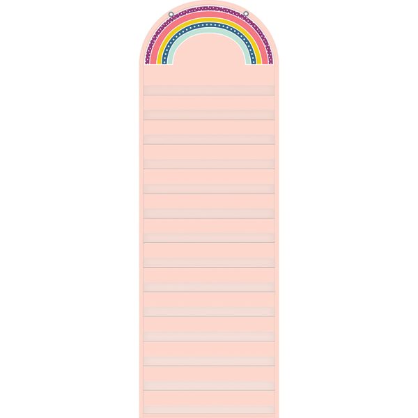 Oh Happy Day Rainbow 14 Pocket Chart