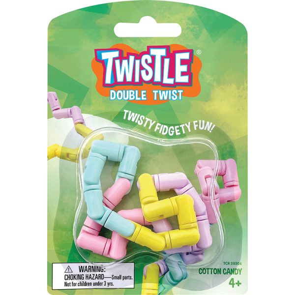 Twistle Double Twist, Cotton Candy