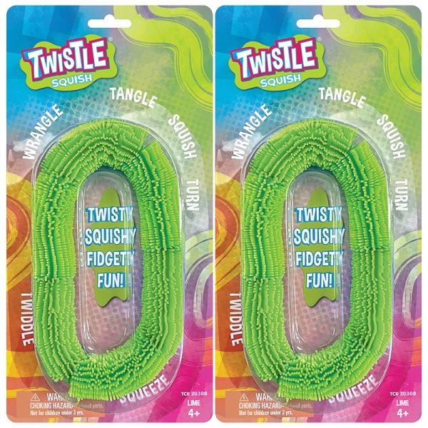 Twistle Squish, Lime, Pack of 2