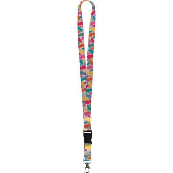 Tropical Punch Pineapples Lanyard