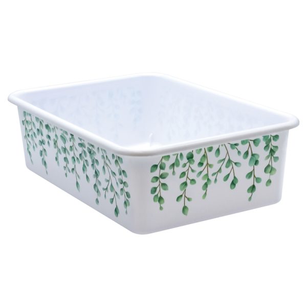 Eucalyptus Large Plastic Storage Bin