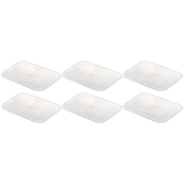 Plastic Letter Tray Lid, Clear, Pack of 6