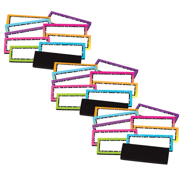 Brights 4Ever Magnetic Labels, 30 Per Pack, 3 Packs