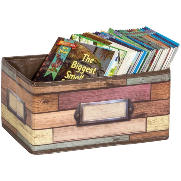 Reclaimed Wood Design Small Storage Bin