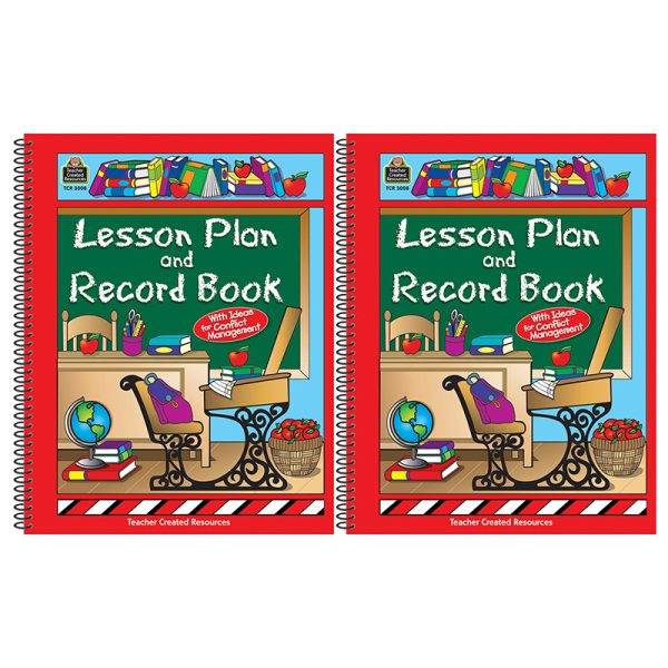 Lesson Plan and Record Book, Pack of 2