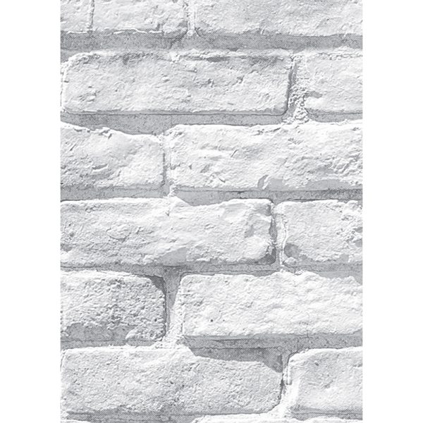 Better Than Paper® Bulletin Board Roll, 4' x 12', White Brick, 4 Rolls