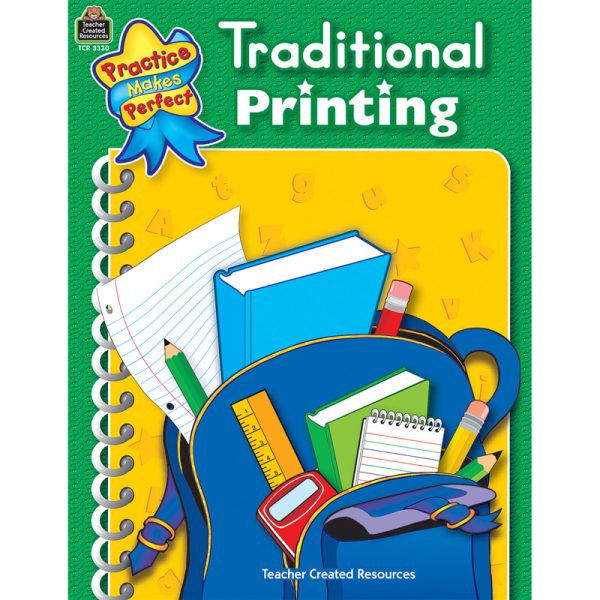 Practice Makes Perfect: Traditional Printing, 2nd Edition, Grade K-2