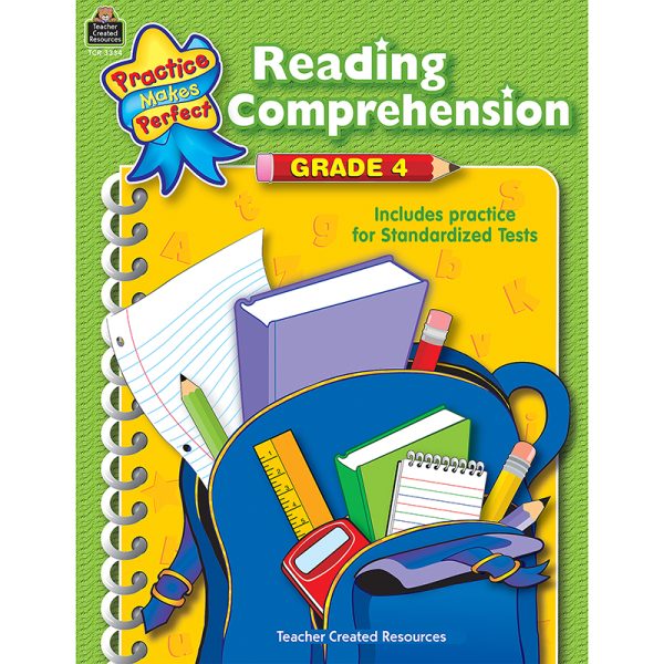 Practice Makes Perfect: Reading Comprehension, 2nd Edition, Grade 4