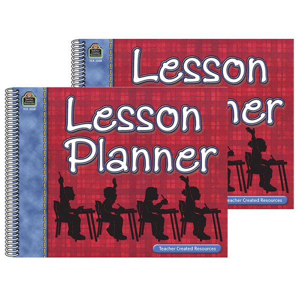 Lesson Plan Book, 112 Pages, Pack of 2