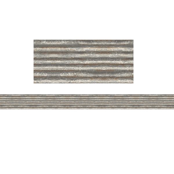 Home Sweet Classroom Corrugated Metal Border Trim, 35 Feet